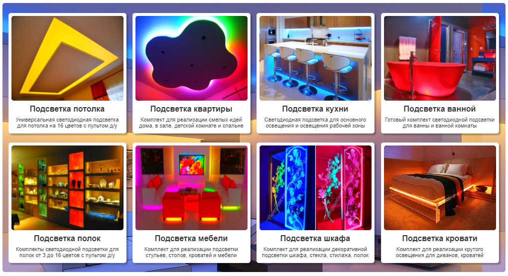 светодиодная лента rgb led купить